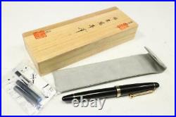 Not Use! Ohashido Handmade Uehara Fountain Pen J. S. U Nib Gold 14K