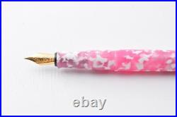 Ohashido Handmade Fountain Pen & Ball-point Pen Set Pink Nib Steel Fine MINT