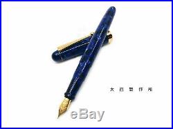 Ohnish Special Edition Handmade Lapis lazuli color Fountain Pen