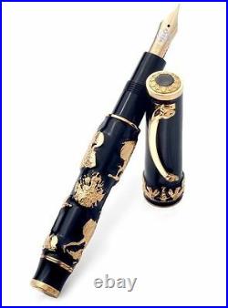 Omas Limited Edition Russian Empire 18k Gold Fountain Pen MSRP $22,000