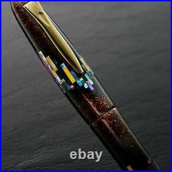 PLATINUM Luxury Fountain Pen PIZ-300000A Izumo Aizu Maki-e Aurora Nib 18K F, M, B