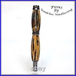 Pen HandMade Writing Ball Point Fountain Cactus & Resin Wood Pens 1455
