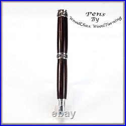 Pen HandMade Writing Ball Point Fountain Exotic Cocobolo Wood Pens VIDEO 1418