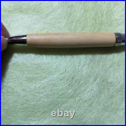 Precious wood handmade ballpoint pen purple Shikibu cloth bag service #5c6a3e