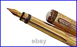 RARE MONTBLANC N 2 OCTAGONAL CLIP GOLD FOUNTAIN PEN 1930 Germany