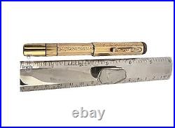 RARE MONTBLANC N 2 OCTAGONAL CLIP GOLD FOUNTAIN PEN 1930 Germany