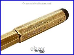 RARE MONTBLANC N 2 OCTAGONAL GOLD FOUNTAIN PEN 1920 Germany