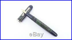 Ranga Ebonite Fountain Pen-majestic Model-round Shape-german Bock Nib &converter