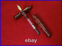 Ranga Ebonite Fountain Pen-spl Ripple Model4c-german Jowo Screw Nib&converter