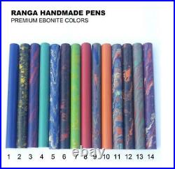Ranga Premium Ebonite Giant Ink Pen- Model 5-german Jowo/schmidt Nib & Converter