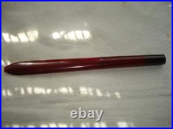 Rare Antique Cherry Amber Bakelite Pen/penholder 6-1/2 Long Rare