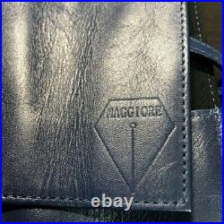 Rare Maggiore Fountain Pen 6-Piece Calf Leather Pen Case Good Condition Japan