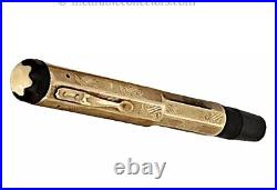 Rare Montblanc N 2 585 Gold Octagonal Fountain Pen Germany 1930 Sarastro