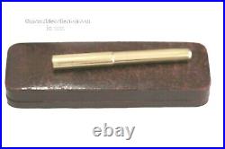 Rare Tiffany 750 Solid Gold Fountain Pen W. S. Hicks & Sons Gold Nib 1910