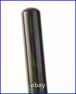 Rare ebonite fountain pen with Titanium flex M nib collectible limited piece