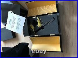 S. T. Dupont pen box for president fountain pen dragon diamonds extremely rare