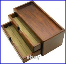 SALE Toyooka Wooden Fountain Pen Storage Box Collection Case 8 pens