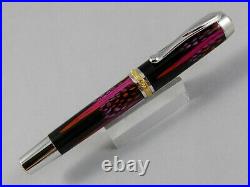 Stunning Handmade Rollerball Pen with Pheasant Feathers. Makes a great gift! #112