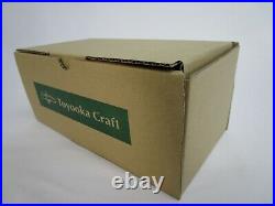 TOYOOKA Craft Wooden Alder Fountain Pen Box 8 Pens from JAPAN NEW