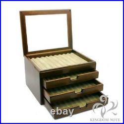 Toyooka Craft Handmade Fountain Pen Box for 40 pens Kingdom Note Authentic