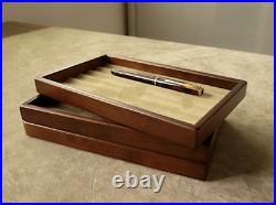 Toyooka Craft Pen tray S sc101 Fountain pen Brushed cloth Stackable 6 pieces × 5