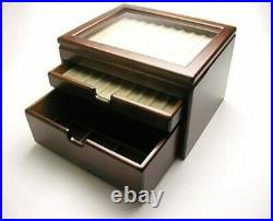 Toyooka Craft Senior Collection Wooden 20 Fountain Pen & Accessories Box SC63