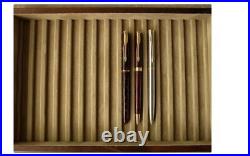 Toyooka Craft Wooden Pen tray Without lid sc109 tray of 15 fountain pens 3 set