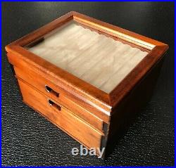 Toyooka Craft sc63 Wooden fountain pen box Storage of 20 writing instruments YI