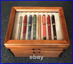 Toyooka Craft sc63 Wooden fountain pen box Storage of 20 writing instruments YI