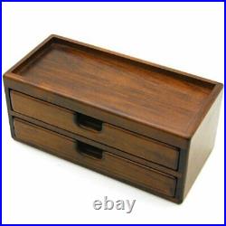 Toyooka Wooden Fountain Pen Storage Box Collection Case 8 pens with Tracking NEW