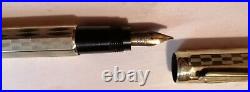 Vintage 1930's set Zenith Extra Fountain Pen + Pencil Montegrappa both Gold 750